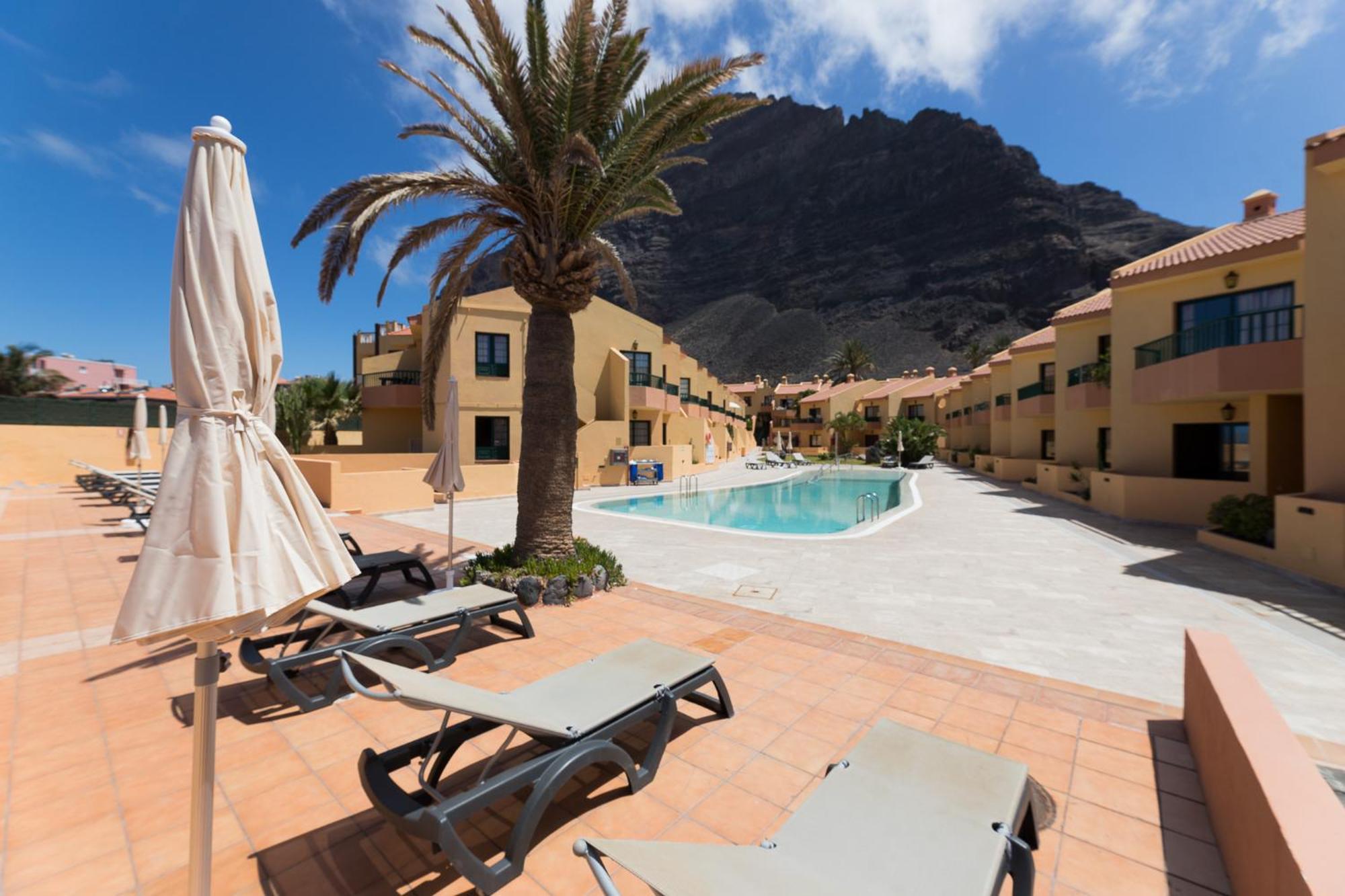 Complejo Las Tres Palmeras Valle Gran Rey Dış mekan fotoğraf